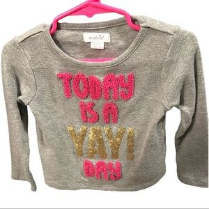 🛍EUC MUDPIE “TODAY IS A YAY DAY!” Top